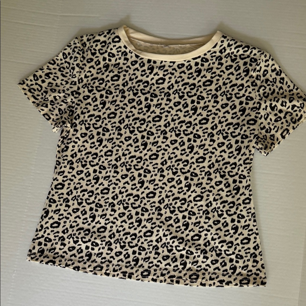 Leopard Print Kids T-Shirt